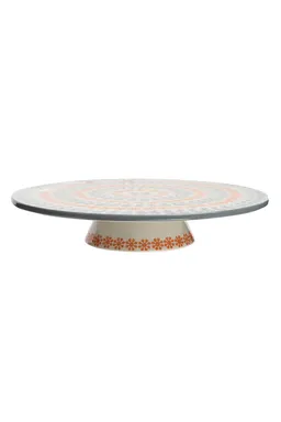 Tranquillo Tortenplatte FLORAL 27 cm - bunt – Produktbild 1 von 1