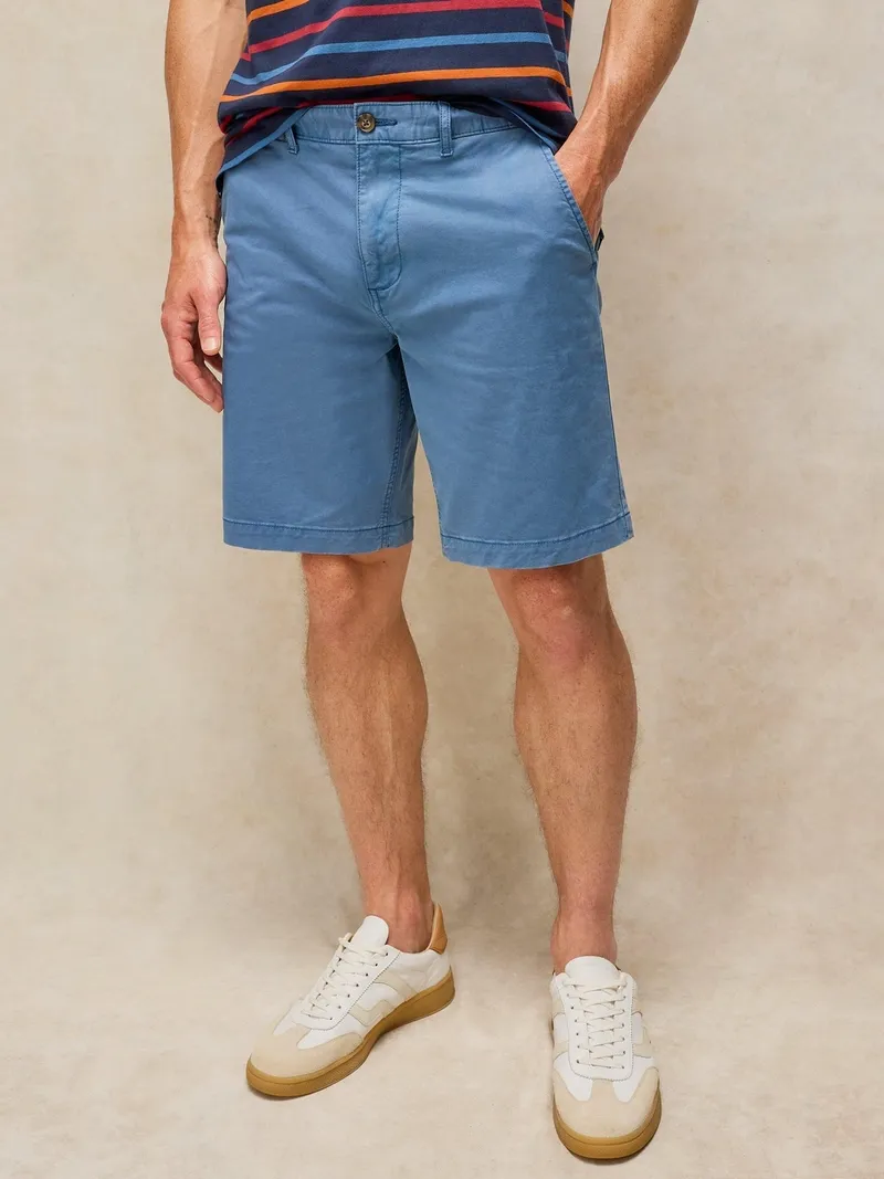 White Stuff Chino-Shorts aus Bio-Baumwolle - 38/R, Indigoblau, – Produktbild 1 von 4