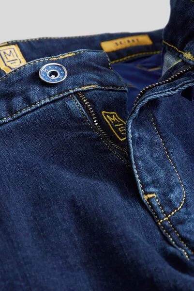 M 5 BY MEYER M 5 BY MEYER Super-Stretch Denim, Blau (dark blue stone), – Produktbild 5 von 5