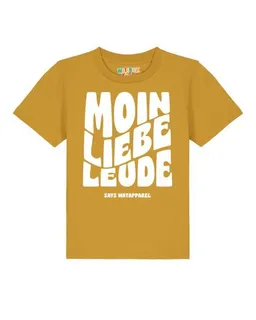 watabout.kids watabout.kids T-Shirt Kinder Moin liebe Leude – Produktbild 1 von 1