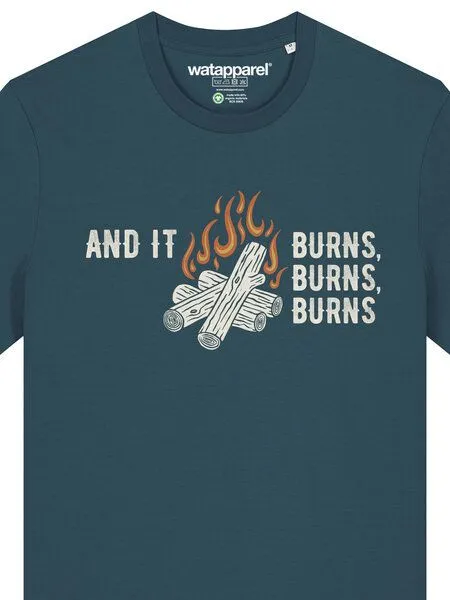 watapparel watapparel T-Shirt Unisex And it burns, Stargazer, – Produktbild 4 von 4