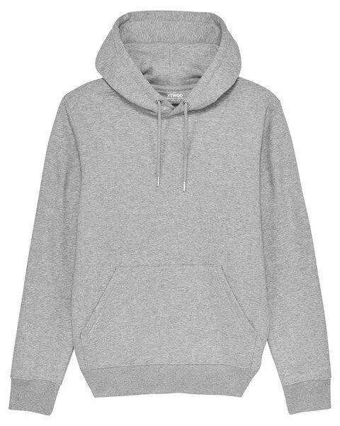 YTWOO YTWOO Unisex Basic Hoodie mit Kängurutasche, Kapuzensweatshirt, Kapuzenpulli, Heather grey, – Produktbild 1 von 4