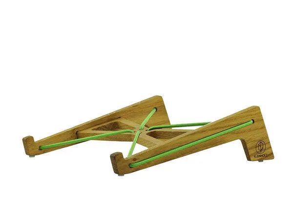 KLEINHOLZ KLEINHOLZ Laptopständer KLIX, Grün, – Produktbild 1 von 5