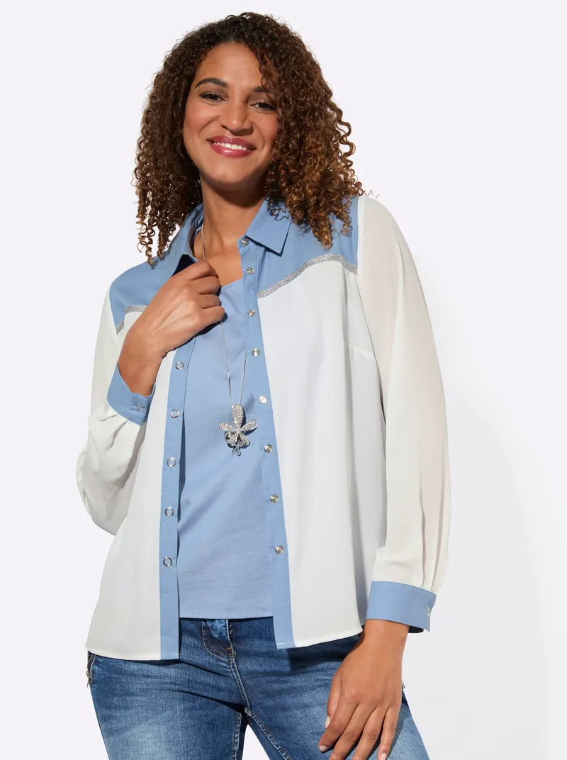 Witt Blusenset, Weiß, – Produktbild 3 von 3