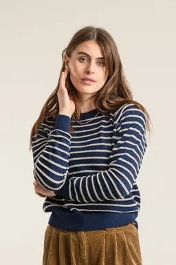 KOMODO KOMODO Damen vegan Pullover Alma Navy – Produktbild 1 von 1