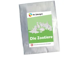 Bastelbogen 'Zootiere' inkl. individuellem Etikett – Produktbild 1 von 1