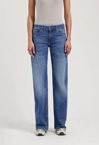 MUD Jeans MUD Jeans Damen Jeans Loose Fit "Cleo - Old Stone", Blue, – Produktbild 4 von 4