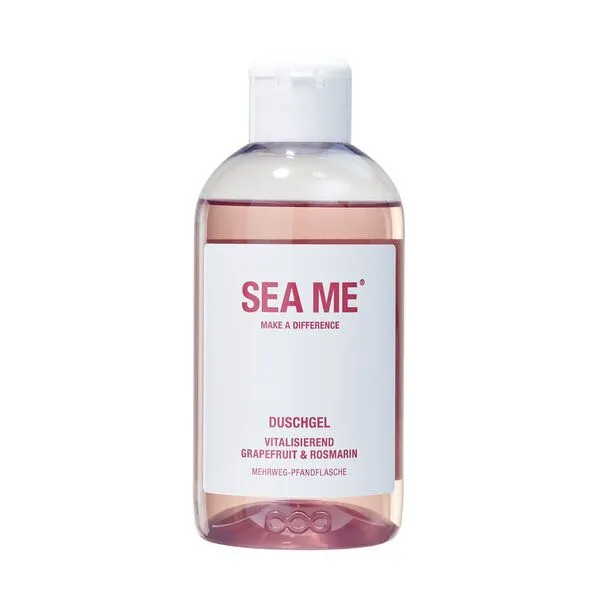 SEA ME SEA ME Duschgel | Grapefruit & Rosmarin | vegan | Mehrwegflasche 300 ml – Produktbild 2 von 4