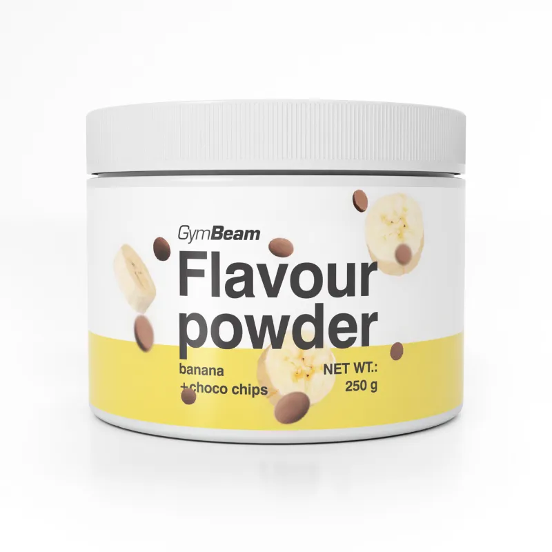 GymBeam Food GymBeam Flavour Powder 250 g Banane mit Schoko-Chips – Produktbild 1 von 1
