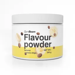 GymBeam Food GymBeam Flavour Powder 250 g Banane mit Schoko-Chips – Produktbild 1 von 1