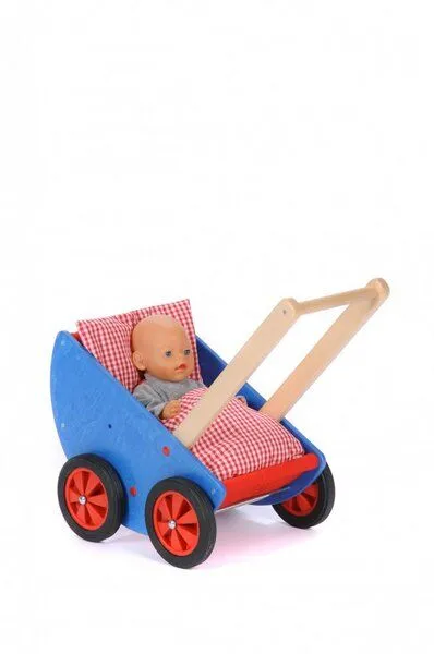 Bätz Holzspielwaren Bätz Holzspielwaren Stabiler Puppenbuggy - Einfach toll für die Kleinen – Produktbild 6 von 6