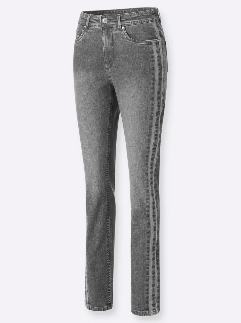 Witt Gerade Jeans, Light grey-denim, – Produktbild 1 von 2