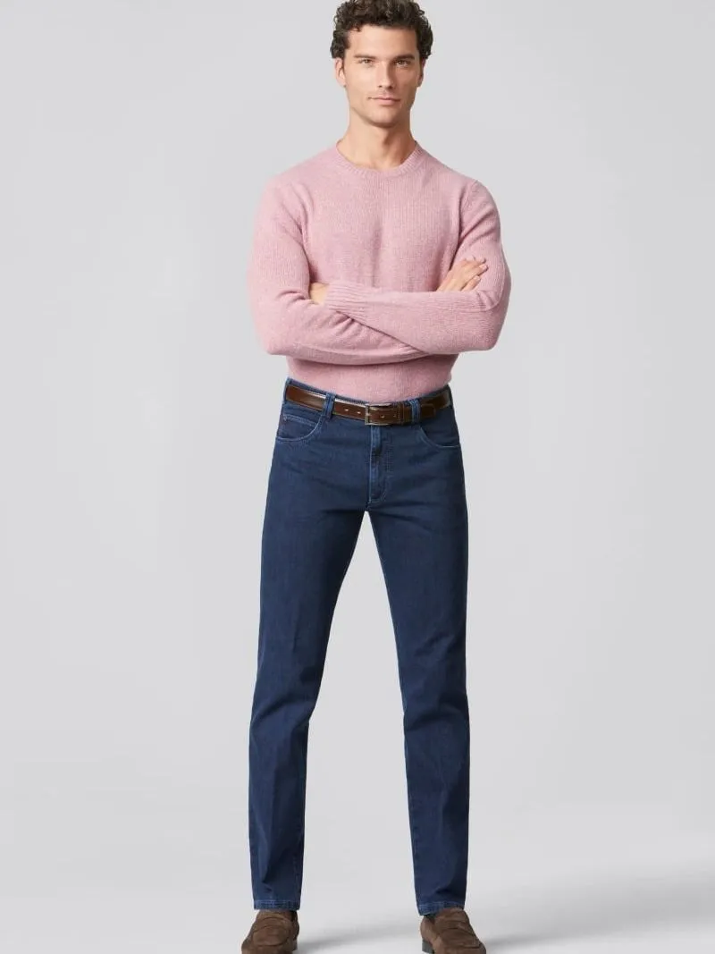 Meyer Meyer Jeans Hose Diego Navy - Größe 24, Blau, – Produktbild 2 von 5