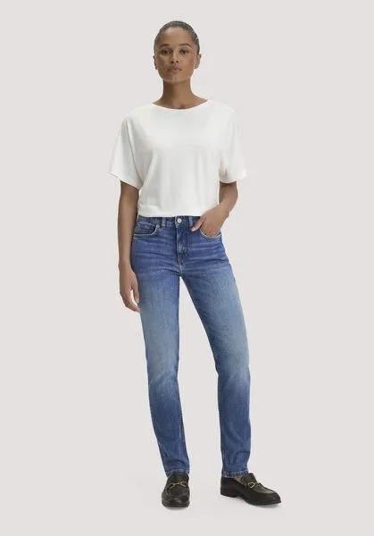 hessnatur hessnatur Jeans LEA Slim aus Bio-Denim, Dark blue, – Produktbild 3 von 5