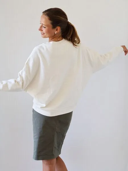 Kultgut Kultgut Artdesign - Biofair- Kuscheliger Sweatpullover / Natur, Natur, – Produktbild 2 von 4