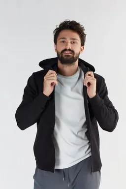 True North Herren Zip-Hoodie Jacke aus Bio-Baumwolle "True North" T2900 – Produktbild 1 von 1