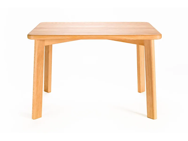 Caritas Werkstätten Caritas Werkstätten Kindertisch Leo Buche massiv geölt 80 x 60 x 53 cm, Natur, – Produktbild 1 von 2