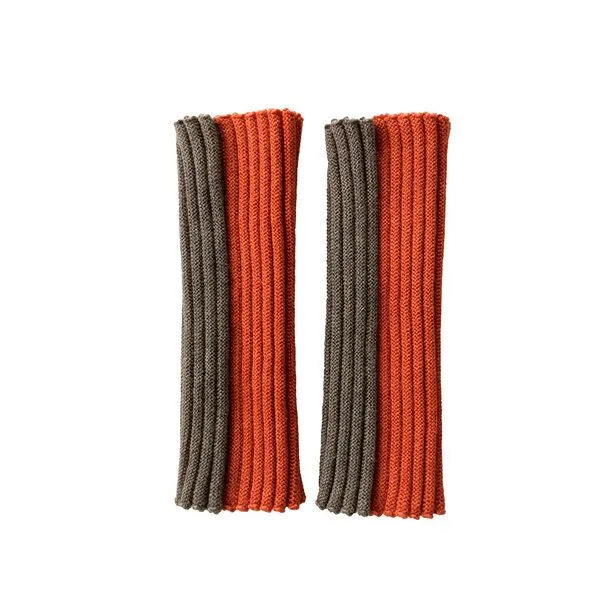 austriandesign.at austriandesign.at Stulpen Pulslinge kurz, Natur/orange, – Produktbild 1 von 1