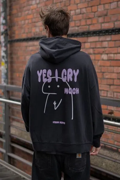 LITSCHI DESIGNS LITSCHI DESIGNS CRY HOODIE VINTAGE – Produktbild 2 von 4