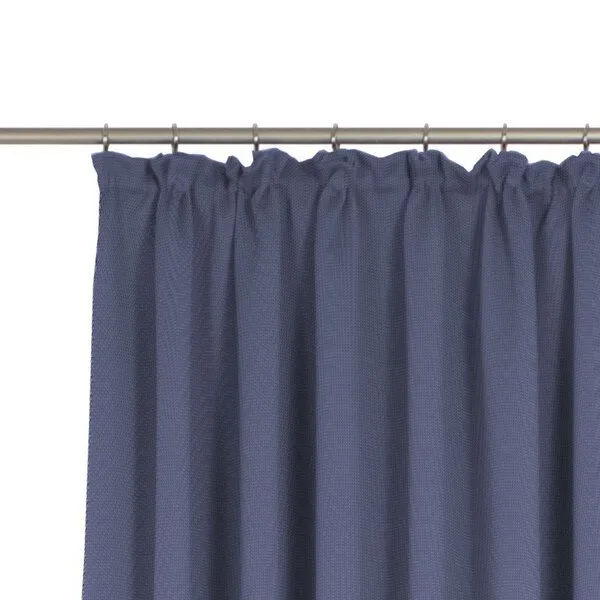 Nature by Adam Nature by Adam Vorhang aus 100% Bio-Baumwolle - Made in Germany - Uni Collection, Royalblau, – Produktbild 6 von 7