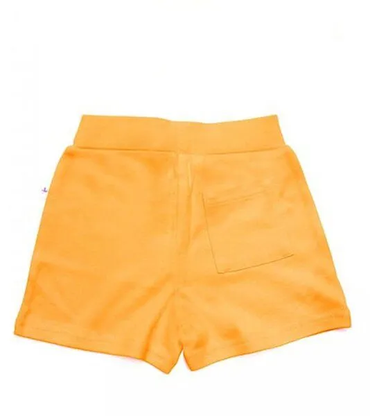 Leela Cotton 1er oder 2er Pack Baby und Kinder Short aus 100% Bio-Baumwolle Leela Cotton (2020), Sonnengelb, – Produktbild 2 von 3