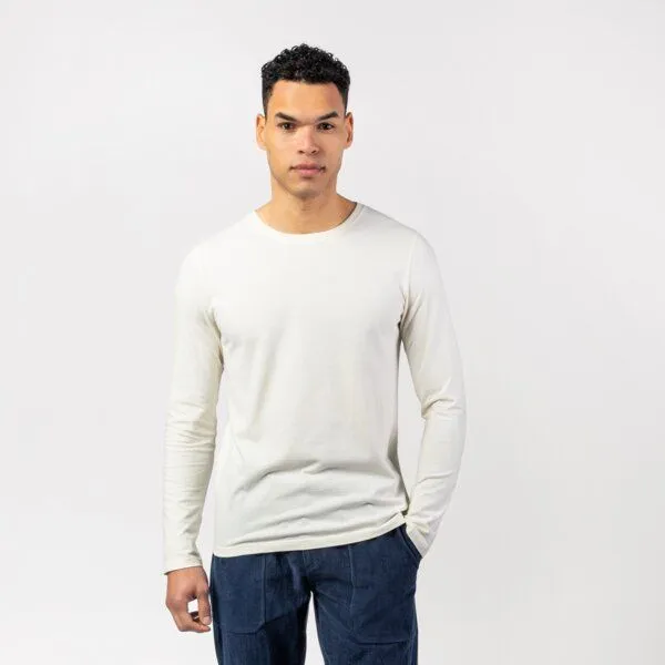 Living Crafts Living Crafts Langarm-Shirt - TERIK, Macadamia (natur), – Produktbild 1 von 4