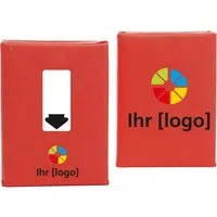 Taschentücher in FSC-Papierverpackung inkl. Aufdruck, Etikett blanco – Produktbild 1 von 1