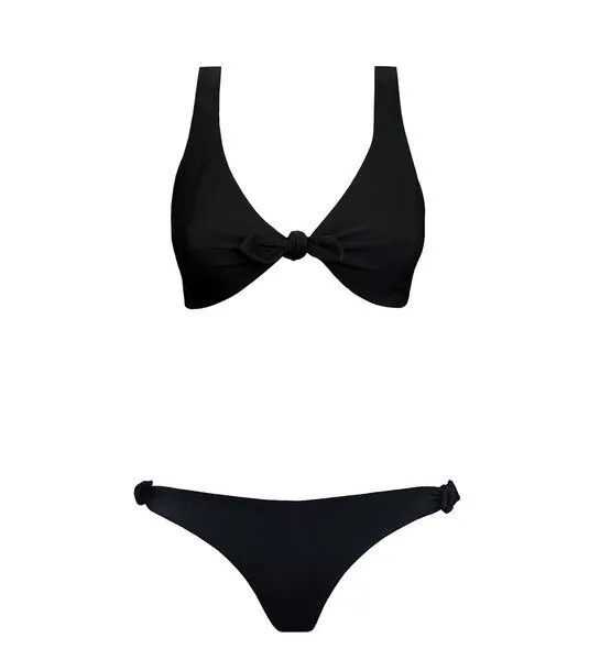 Anekdot Anekdot Bikini Set Line Top + Line Slip, Black, – Produktbild 1 von 2