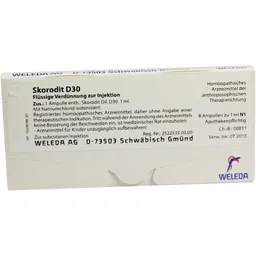 Weleda WELEDA SKORODIT D 30 Ampullen 8X1 ml Ampullen – Produktbild 1 von 1