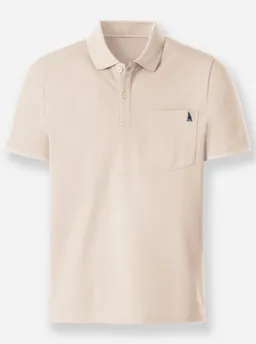 Catamaran Kurzarm-Poloshirt elfenbein – Produktbild 1 von 1