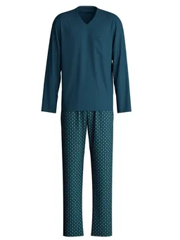 CALIDA CALIDA Pyjama Relax Imprint Herren (2 tlg) weich, leicht mit V-Ausschnitt – Produktbild 1 von 1