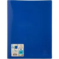 Exacompta Exacompta Sichtmappe "BEE BLUE" DIN A4, mit 30 transparenten Hüllen, aus Recyclingkunststo – Produktbild 1 von 1