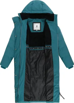 ragwear ragwear Wintermantel Pavla Long Soft YOUMODO Wasserdichter Steppmantel mit Kuschelkragen – Produktbild 1 von 1