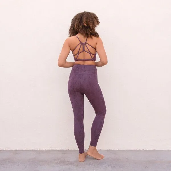 Jaya Jaya CAROLINA - Damen - Bra für Yoga aus Biobaumwolle, Plum/lila, – Produktbild 4 von 4