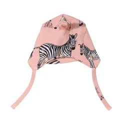 Walkiddy Walkiddy Zebra Family Mütze - Rosa, Nachhaltige und Allergikerfreundliche Kinderkopfbedeckung – GOTS zertifiziert – Produktbild 1 von 1