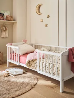 Vertbaudet Vertbaudet Kinderbett WIKI mit Fallschutz 70x140 cm – Produktbild 1 von 1