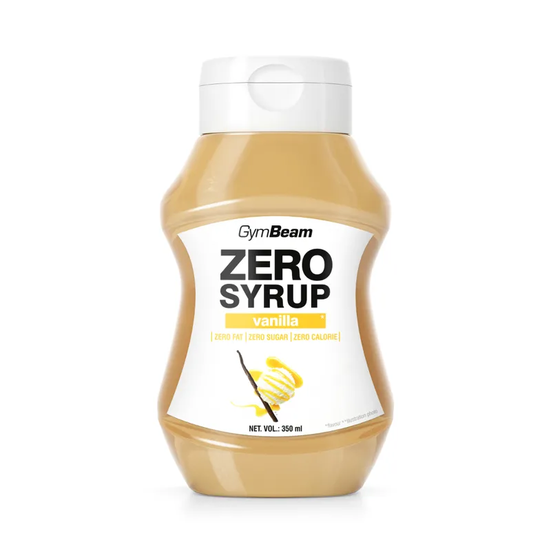 GymBeam Food GymBeam ZERO SYRUP Vanille 350 ml Vanille – Produktbild 1 von 1