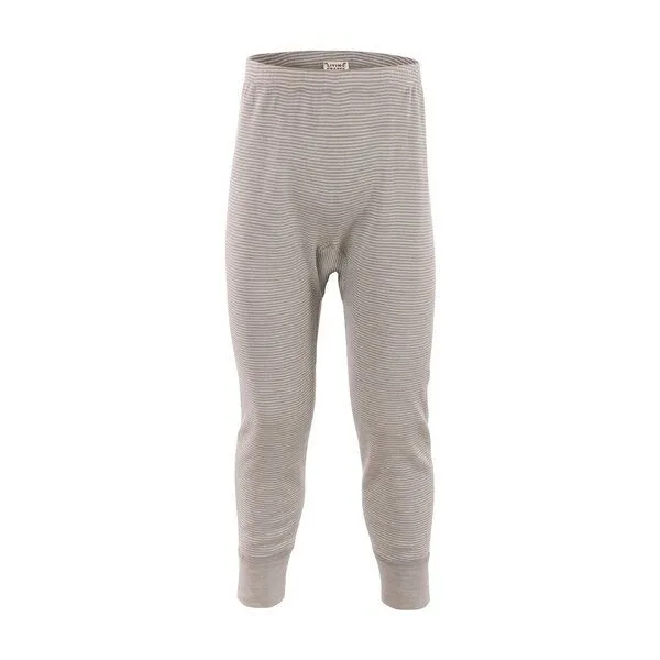 Living Crafts Living Crafts Lange Unterhose für Kinder, Grey/natural striped, – Produktbild 2 von 2