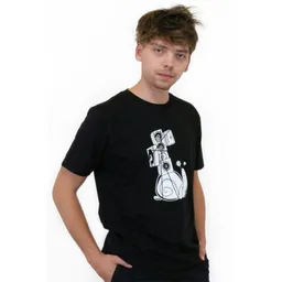 Spangeltangel Spangeltangel T-Shirt "Soundschnecke", Herren, Bio-Baumwolle, Siebdruck, Musik – Produktbild 1 von 1