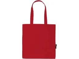 Neutral Neutral Bio-Baumwoll-Tragetasche mit langen Henkeln, red – Produktbild 1 von 1