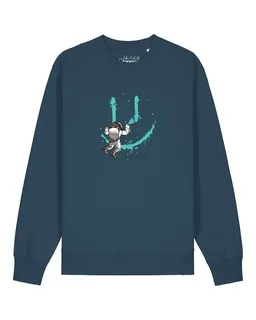 watapparel watapparel Sweatshirt Unisex Graffiti Astronaut – Produktbild 1 von 1