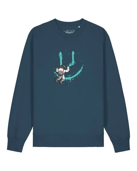 watapparel watapparel Sweatshirt Unisex Graffiti Astronaut, Stargazer, – Produktbild 1 von 2