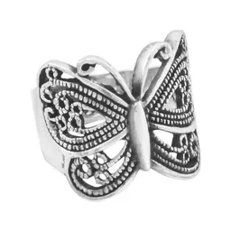 pakilia pakilia Silber Ring Schmetterling Fair-Trade und handmade – Produktbild 1 von 1