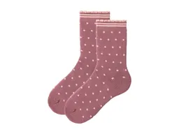 People Wear Organic People Wear Organic Frottee-Socken altrosa gepunktet Gr. 28-30 – Produktbild 1 von 1