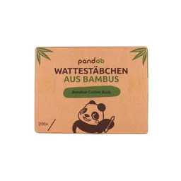 pandoo pandoo 4er Pack Bambus Wattestäbchen (800 Stück) – Produktbild 1 von 1