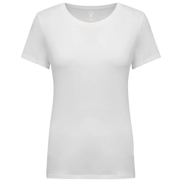 YTWOO YTWOO Fitted Damen T-Shirt Standard, Weiß, – Produktbild 1 von 2