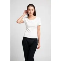 SHIPSHEIP SHIPSHEIP CORA - Damen Shirt in Ripp-Optik aus Bio-Baumwolle – Produktbild 1 von 1