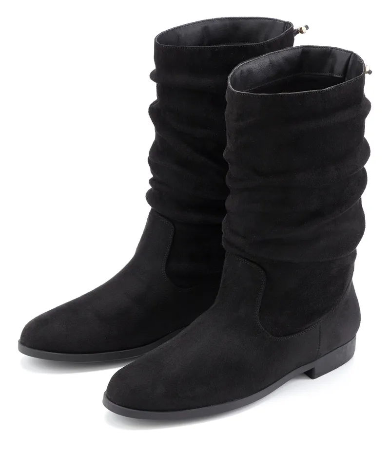 Lascana Stiefel, Schwarz, – Produktbild 1 von 3