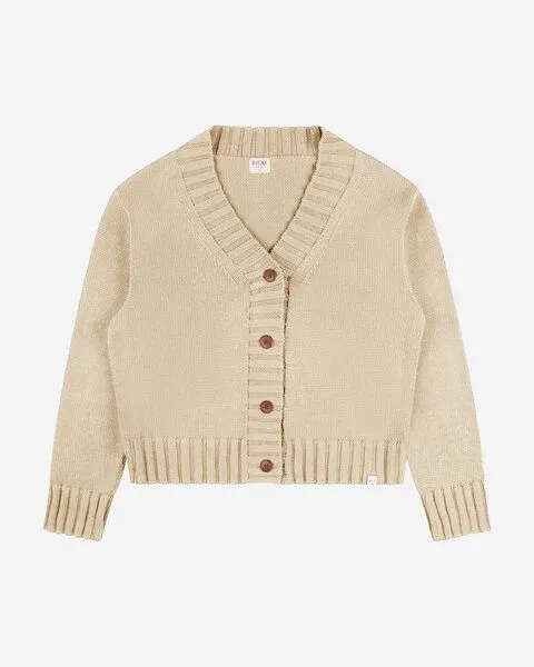 MATONA Matona Strickjacke | Knit Jacket | aus Bio-Baumwolle | GOTS-zertifiziert, Bone, – Produktbild 1 von 1