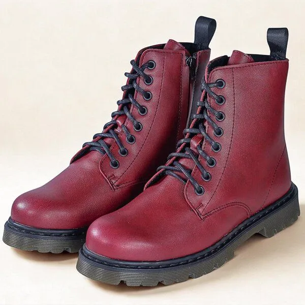 Fairticken Fairticken ALVORA All-Year Stiefel Unisex, Rot, – Produktbild 2 von 4